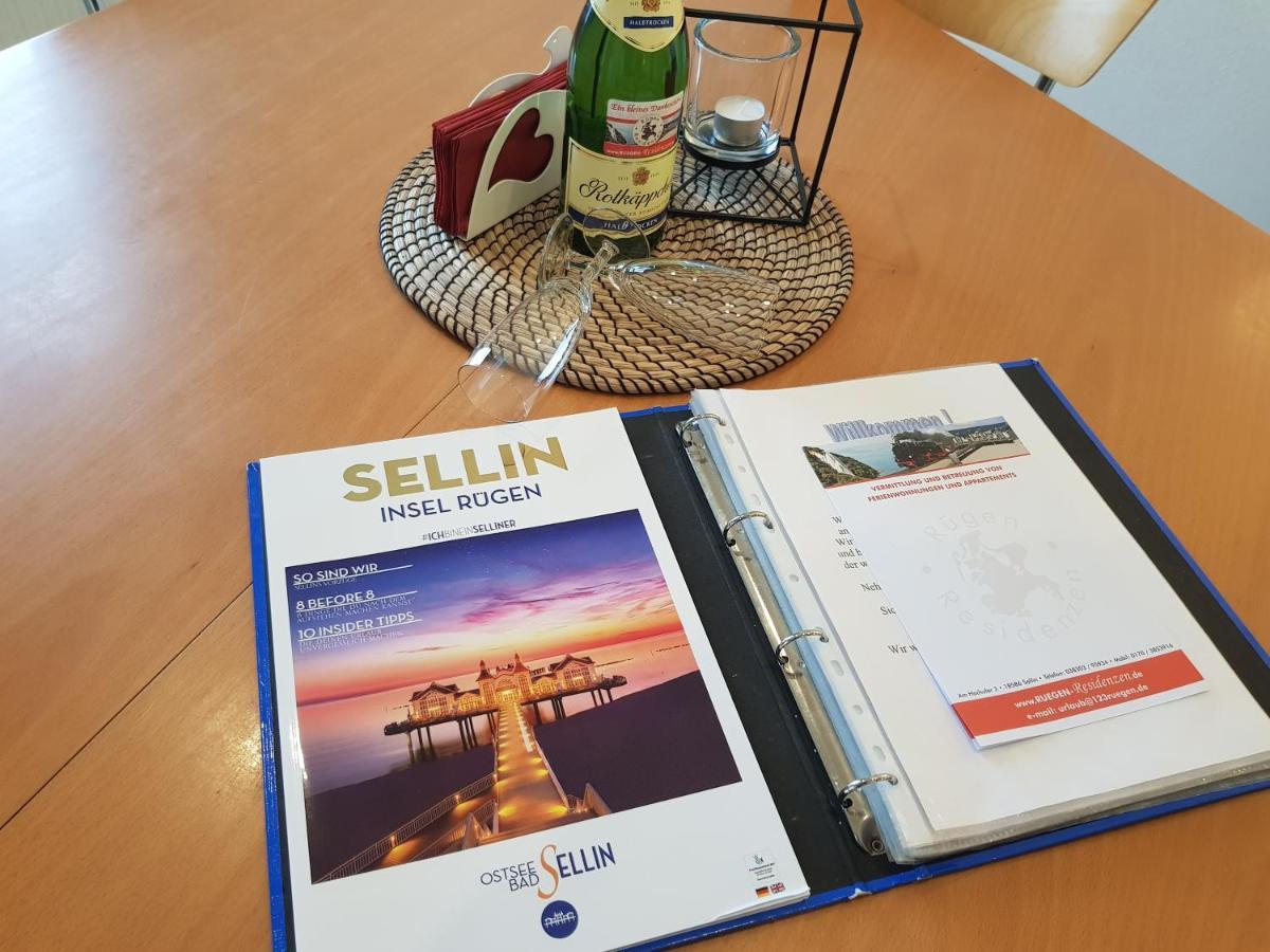 " Residenz Seeblick" Studio 27 Mit Seitlichem Ostseeblick Sellin  Eksteriør bilde